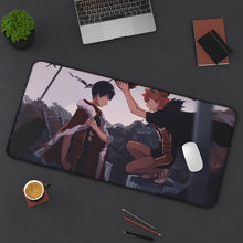 Load image into Gallery viewer, Shōyō Hinata Tobio Kageyama Mouse Pad (Desk Mat) On Desk
