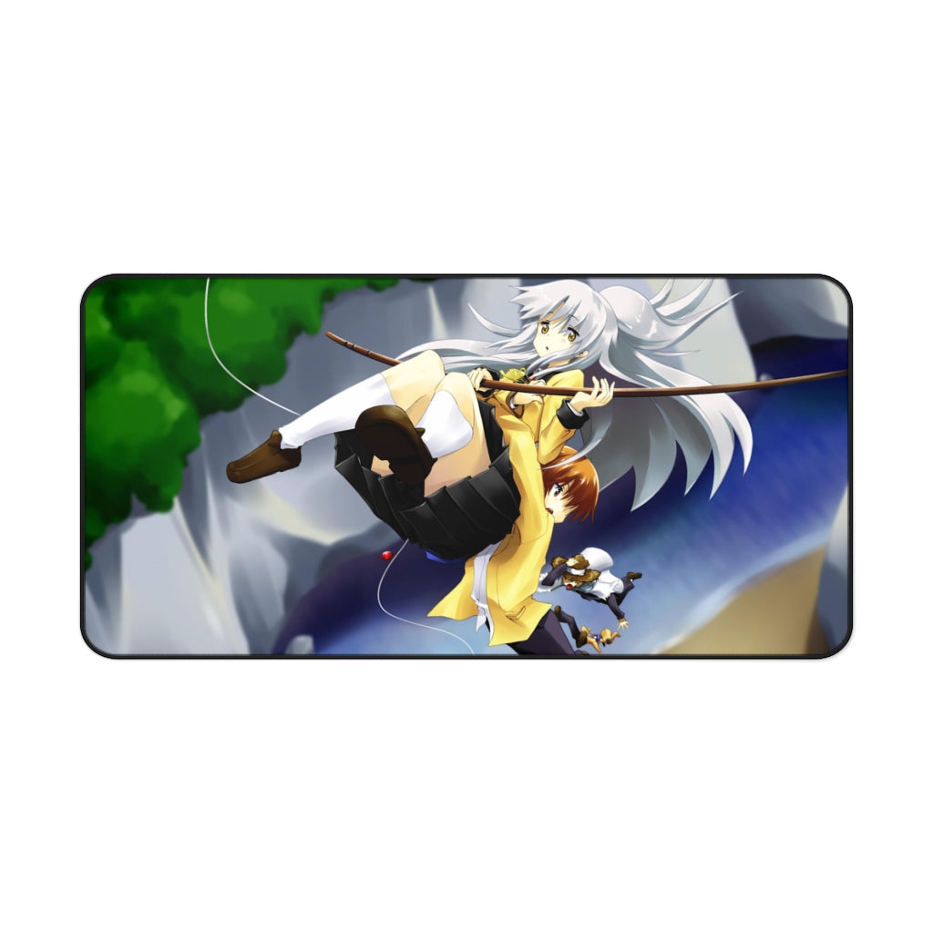 Angel Beats! Kanade Tachibana, Yuzuru Otonashi, Hinata Hideki Mouse Pad (Desk Mat)