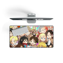 Load image into Gallery viewer, Anime Attack On Titan Mouse Pad (Desk Mat)
