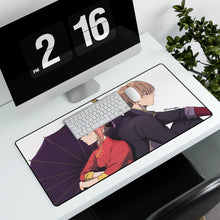 Load image into Gallery viewer, Gintama Kagura, Okita Sougo Mouse Pad (Desk Mat) With Laptop
