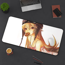 Load image into Gallery viewer, Monogatari (Series) Mouse Pad (Desk Mat) On Desk
