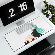 Load image into Gallery viewer, Anime Girl Mouse Pad (Desk Mat) With Laptop

