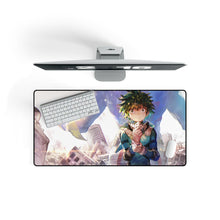 Load image into Gallery viewer, My Hero Academia Izuku Midoriya Mouse Pad (Desk Mat) On Desk
