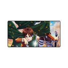Load image into Gallery viewer, Eren &amp; Levi Mouse Pad (Desk Mat)
