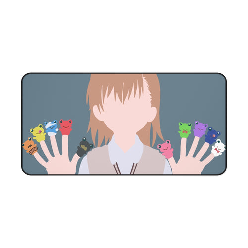 misaka mikoto to aru kagaku no railgun s minimalist v2 Mouse Pad (Desk Mat)
