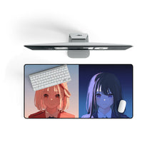 Load image into Gallery viewer, Lycoris Recoil Takina Inoue, Chisato Nishikigi Mouse Pad (Desk Mat) On Desk
