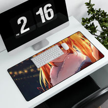Load image into Gallery viewer, Kobayashi, I love you. Mouse Pad (Desk Mat) With Laptop
