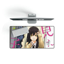 Load image into Gallery viewer, Mieruko Chan Anime Miko Mouse Pad (Desk Mat)
