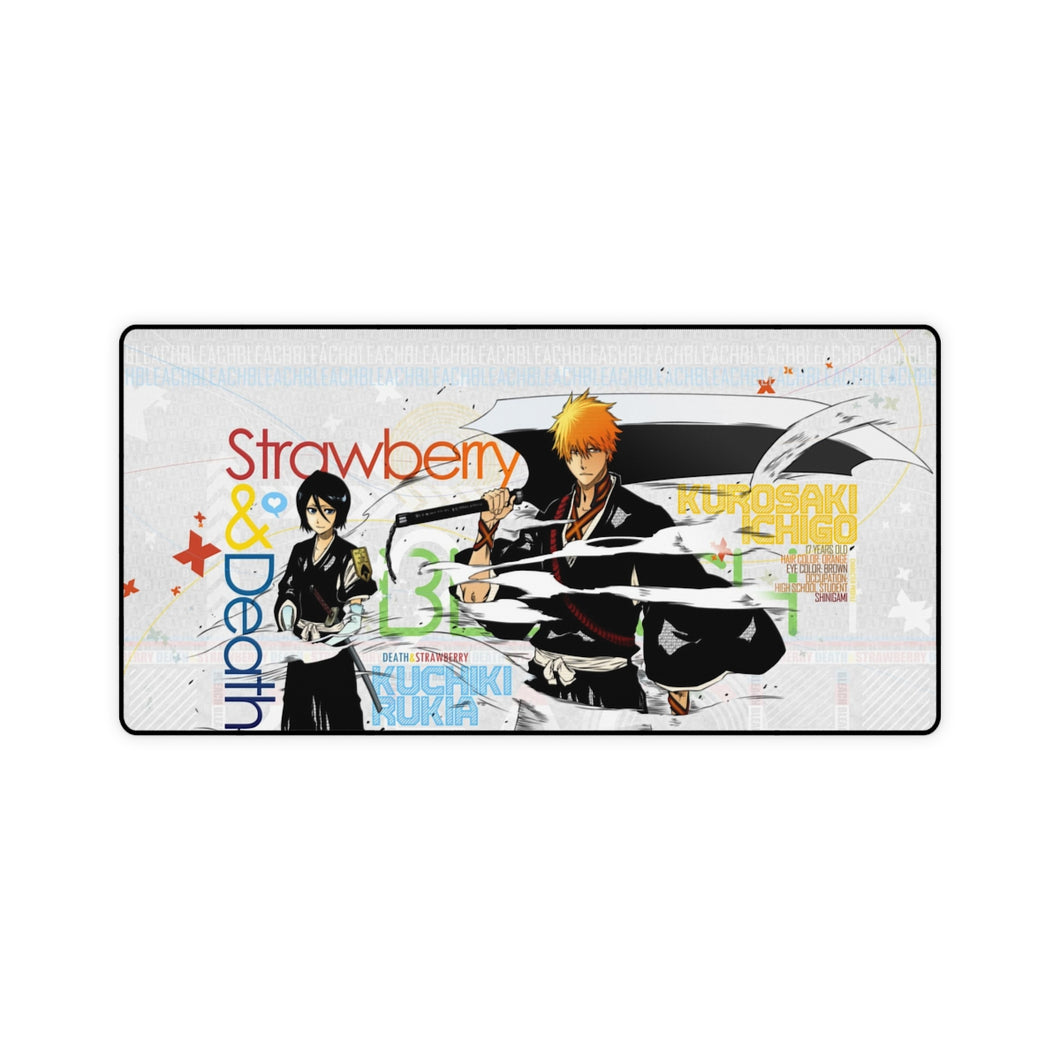 Death & Strawberry Mouse Pad (Desk Mat)