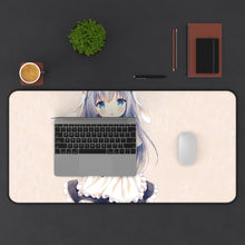 Load image into Gallery viewer, Is The Order A Rabbit? Mouse Pad (Desk Mat) With Laptop

