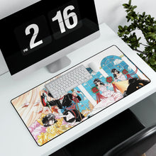 Load image into Gallery viewer, Man of Many Faces Mouse Pad (Desk Mat) With Laptop
