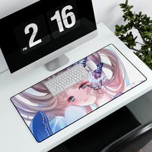 Load image into Gallery viewer, Anime Girl Mouse Pad (Desk Mat) With Laptop
