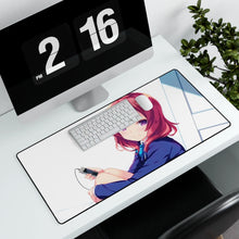 Load image into Gallery viewer, Nishikino Maki Mouse Pad (Desk Mat) With Laptop
