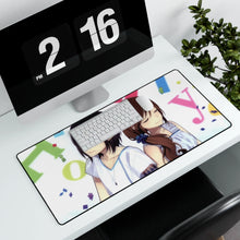 Load image into Gallery viewer, Hori-san To Miyamura-kun Mouse Pad (Desk Mat) With Laptop
