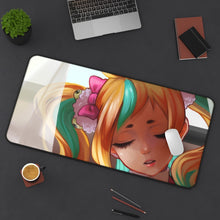 Load image into Gallery viewer, Kiznaiver Niko Niiyama Mouse Pad (Desk Mat) On Desk

