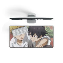 Load image into Gallery viewer, Handa-Kun Mouse Pad (Desk Mat) On Desk
