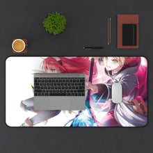 Load image into Gallery viewer, Mushoku Tensei: Jobless Reincarnation Rudeus Greyrat, Eris Boreas Greyrat Mouse Pad (Desk Mat) With Laptop
