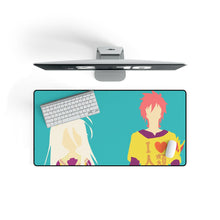 Load image into Gallery viewer, No Game No Life Mouse Pad (Desk Mat) On Desk
