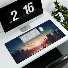 Load image into Gallery viewer, Anime Girls Silhouette Biking Mouse Pad (Desk Mat)
