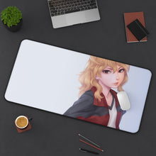 Load image into Gallery viewer, Monogatari (Series) Mouse Pad (Desk Mat) On Desk
