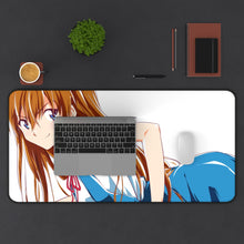 Load image into Gallery viewer, Neon Genesis Evangelion - Asuka Langley Sohryu Mouse Pad (Desk Mat) With Laptop
