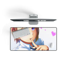 Load image into Gallery viewer, Mieruko-chan Mouse Pad (Desk Mat) On Desk
