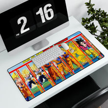 Load image into Gallery viewer, Goku Supersaiyajin Evolutions Mouse Pad (Desk Mat) With Laptop
