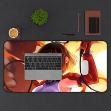 Load image into Gallery viewer, Kabaneri Of The Iron Fortress Mouse Pad (Desk Mat) With Laptop
