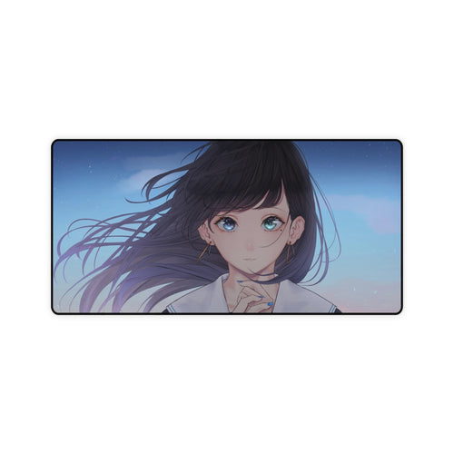 Anime Girl Mouse Pad (Desk Mat)