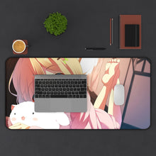 Load image into Gallery viewer, Is The Order A Rabbit? Mouse Pad (Desk Mat) With Laptop
