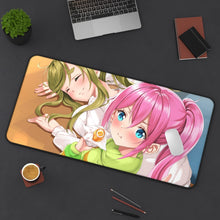 Load image into Gallery viewer, Laid-Back Camp by Mouse Pad (Desk Mat) On Desk
