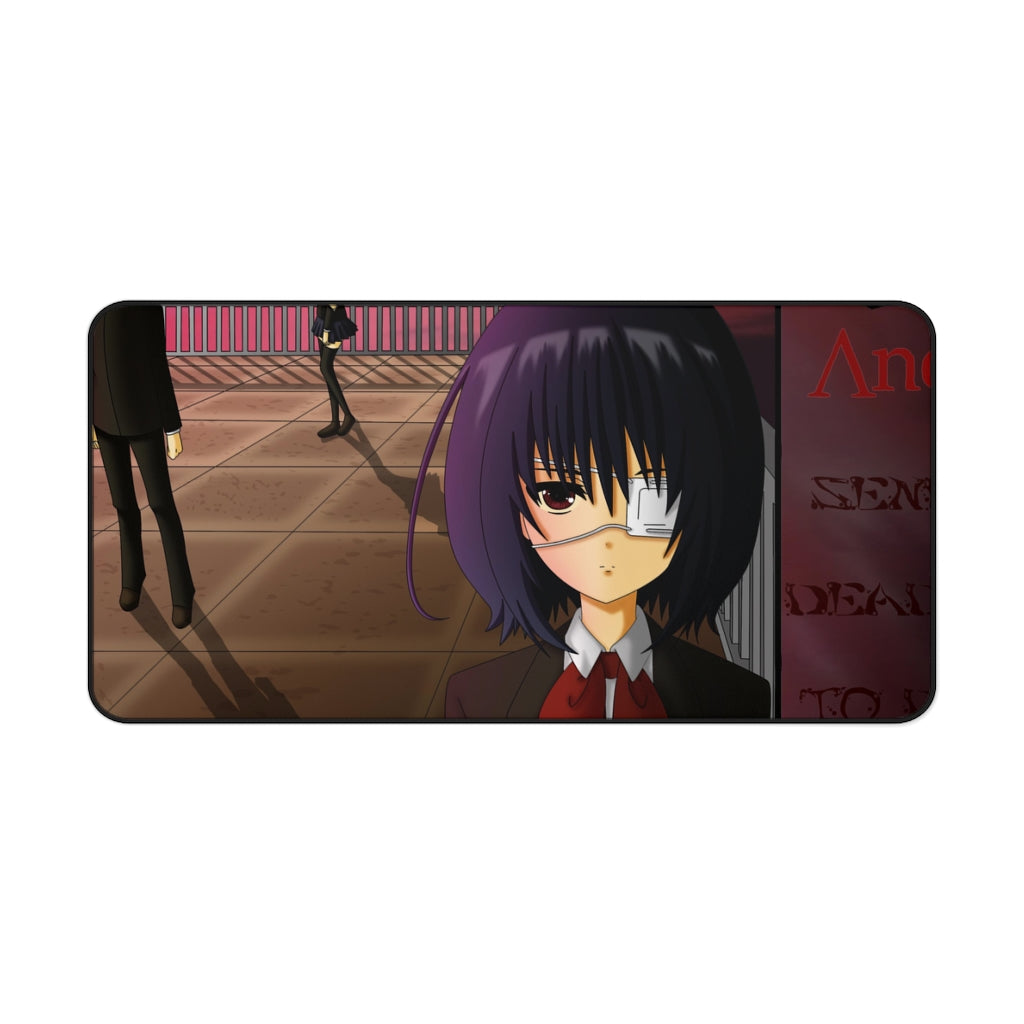 Another Mei Misaki, Kouichi Sakakibara, Izumi Akazawa Mouse Pad (Desk Mat)