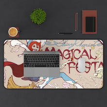 Load image into Gallery viewer, Little Witch Academia Computer Keyboard Pad, Ursula Callistis Mouse Pad (Desk Mat) With Laptop
