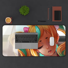 Load image into Gallery viewer, Kiznaiver Niko Niiyama Mouse Pad (Desk Mat) With Laptop
