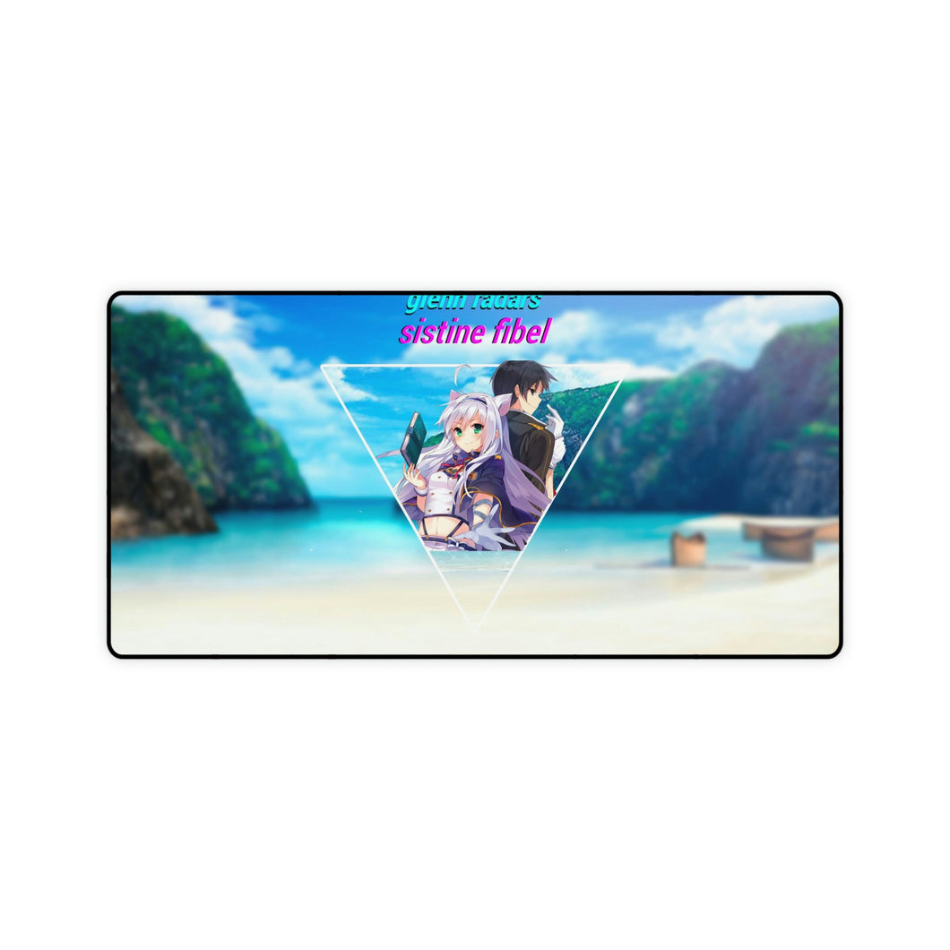 Glennd and Sistine Mouse Pad (Desk Mat)