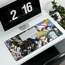 Load image into Gallery viewer, Durarara!! Izaya Orihara, Shizuo Heiwajima, Anri Sonohara Mouse Pad (Desk Mat) With Laptop
