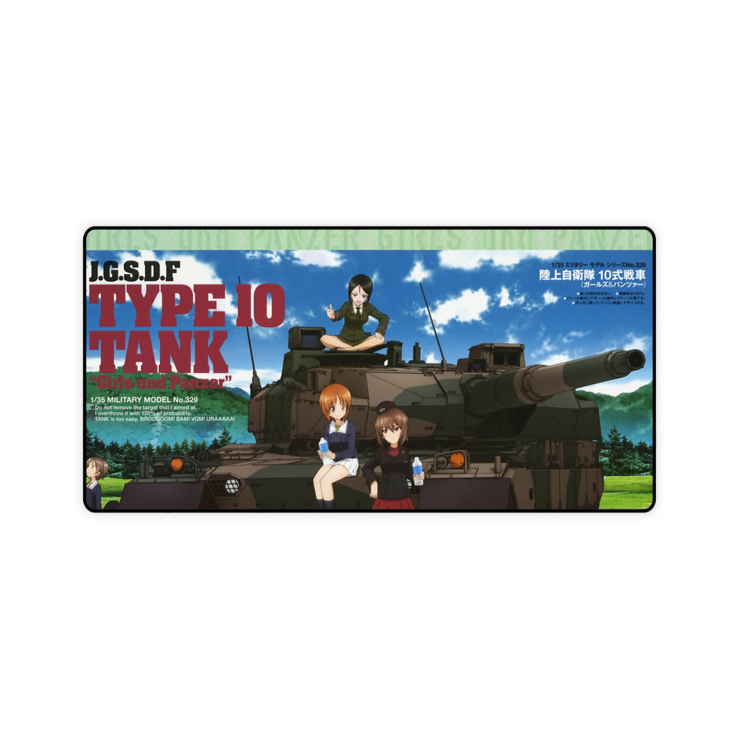 Girls und Panzer Mouse Pad (Desk Mat)