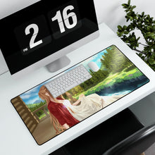 Load image into Gallery viewer, Asuna Yuuki Mouse Pad (Desk Mat) With Laptop
