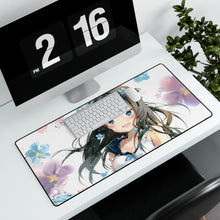 Load image into Gallery viewer, Anime Girl Mouse Pad (Desk Mat) With Laptop
