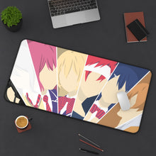 Load image into Gallery viewer, Food Wars: Shokugeki No Soma Mouse Pad (Desk Mat) On Desk
