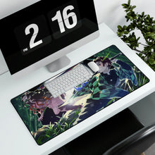Load image into Gallery viewer, Tanjiro, Nezuko, Kimetsu no Yaiba, 8K, #202 Mouse Pad (Desk Mat)
