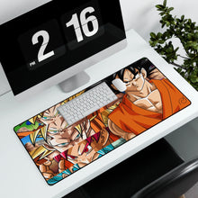 Load image into Gallery viewer, Dragon Ball Z Transformation Mouse Pad (Desk Mat) With Laptop
