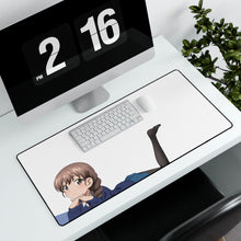 Load image into Gallery viewer, Girls und Panzer Mouse Pad (Desk Mat) With Laptop
