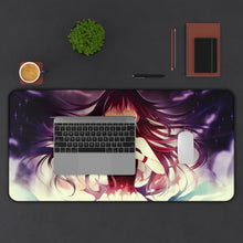 Load image into Gallery viewer, Puella Magi Madoka Magica Homura Akemi Mouse Pad (Desk Mat) With Laptop
