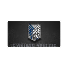 Load image into Gallery viewer, Anime Attack On Titan Mouse Pad (Desk Mat)
