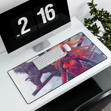 Load image into Gallery viewer, Beauty and the Beast Mouse Pad (Desk Mat) With Laptop
