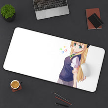 Load image into Gallery viewer, Gamers! Karen Tendou Mouse Pad (Desk Mat) On Desk
