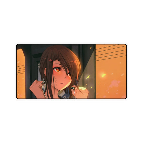 Anime Girl Mouse Pad (Desk Mat)