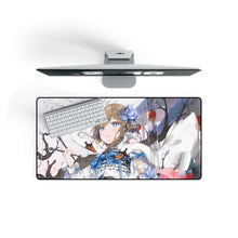 Load image into Gallery viewer, Anime Girl Mouse Pad (Desk Mat) On Desk
