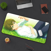 Load image into Gallery viewer, Free! Makoto Tachibana Mouse Pad (Desk Mat) On Desk
